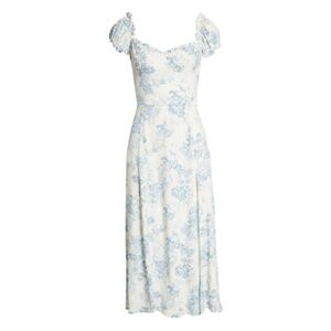 NEW Reformation Connell Dress Teacup 10